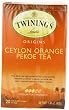 Twinings Ceylon Orange Pekoe Tea, Tea Bags, 20-Count Boxes (Pack of 6)