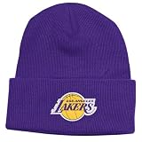 Los Angeles Lakers Youth Purple Clutch Performer Cuffed Knit Hat