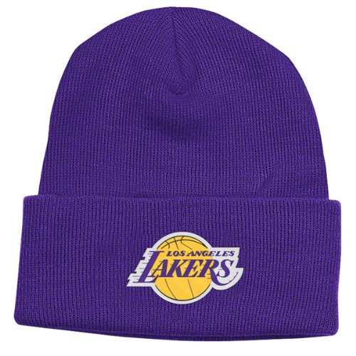 Los Angeles Lakers Youth Purple Clutch Performer Cuffed Knit Hat