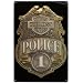 H-D Police Shield Tin Sign