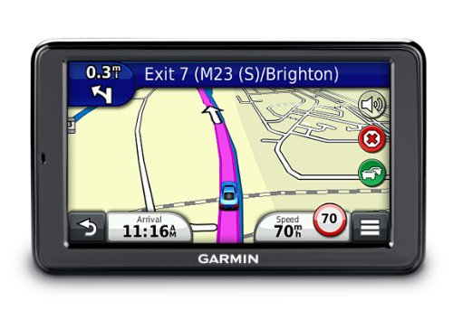 Garmin nüvi 2595LMT 5 inch Screen Sat Nav with European Mapping, Lifetime Map Updates and Traffic Alerts and Bluetooth