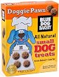 Blue Dog Bakery Natural Low Fat Dog Treats, Peanut Butter Flavor Doggie Paws, 10-Ounce Boxes (Pack of 6)[Amazon Frustration-Free Packaging]