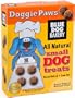 Blue Dog Bakery Natural Low Fat Dog Treats, Peanut Butter Flavor Doggie Paws, 10-Ounce Boxes (Pack of 6)[Amazon Frustration-Free Packaging]