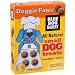 Blue Dog Bakery Natural Low Fat Dog Treats, Peanut Butter & Molasses Flavor Doggie Paws, 10-Ounce Boxes (Pack of 6)