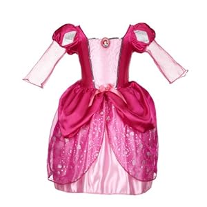 Disney Princess Ariel Pink Bling Ball Dress