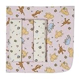 Crown Crafts Classic Pooh Receiving Blankets 4-pk. - Pink