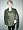 Olive Green Paisely Pashmina Shawl,wrap Throw Reversible Free Shipping Image #1