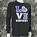 University of Kentucky Love KY on Long Sleeve Black Shirt