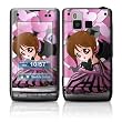 Dark Valentine Design Protective Skin Decal Sticker for LG Dare Cell Phone