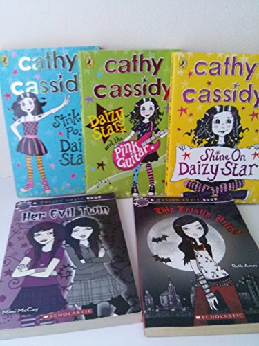 Series Mix: Daizy Star and the Pink Guitar; Strike a Pose Daizy Star; Shine on Daizy Star; Her Evil Twin; This Totally Bites (Children Book Sets : Grade 3-6)