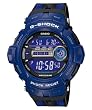 Casio #GD200-2 Men's Glass Fiber Insert Strap Blue G Shock Watch