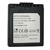 Panasonic Lumix DMC-FZ18, DMC-FZ30, DMC-FZ50 - Replacement Battery (Premium Japanese Cells, 1200 mAh, 5-YR Warranty) (by Wasabi Power®)