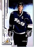 2010 /11 Pinnacle Hockey Card # 22 Vincent Lecavalier Tampa Bay Lightning In a Protective Screwdown Display Case !