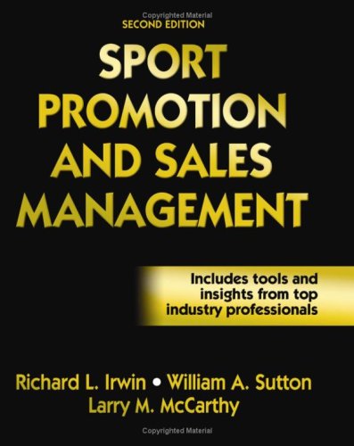 Sport Promotion and Sales Management