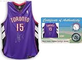 Vince Carter Toronto Raptors Autographed Nike Pro-Cut Authentic Jersey