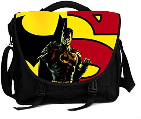 Superman vs Batman Print 15 inch Notebook/Laptop and Tablet Bag Messenger Shoulder bag