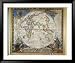 A Map of the Eastern Hemisphere Depicting Famous Explorers Routes Painted in 1927 National Geographic Collection Framed Photographic Poster Print by Victor R. Boswell Jr., 43x36