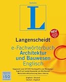 Langenscheidt  e-Fachwörterbuch Architektur und Bauwesen Englisch 5.0. Für Windows Vista/XP/2000/ME