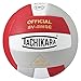 Tachikara Sensi-Tec Composite High Performance Volleyball (Scarlet/White/Silver Gray)