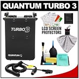 Quantum Turbo 3 Rechargeable Battery Pack with CKE Cable Kit for Nikon Speedlight SB-800, SB-900 & Nissin DI866 Flash