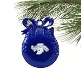 NCAA Indiana State Sycamores Royal Blue Flat Ball Ornament