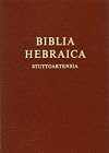 Biblia Hebraica Stuttgartensia (Large Print Edition (104067))