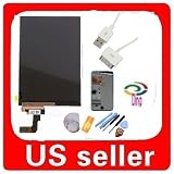 LCD Display Screen Replacement for Apple Iphone 3gs + 7 Piece Tool Kit + Adhesive Strip (3m) + Mirror Screen Protector