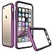 iPhone 6s Case [Purple] RhinoShield CrashGuard Bumper [11 Ft Drop Tested] No Bulk [EggDrop Technology] Thin Lightweight Protection [Includes Back Transparent Skin] Also fits iPhone 6