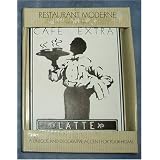Restaurant Moderne Wall Plaque: Cafe Extra Latte with Waiter