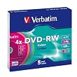 Verbatim DVD-RW 4.7GB - Confezione da 5