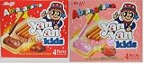 Meiji - Yan Yan Kids - Abracadabra Biscuit Stick (Chocolate or Strawberry) - 4 Packets (4.23 Oz)