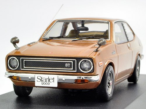 IXO 1/43 TOYOTA Starlet 1200 ST 1973 Brown Metallic