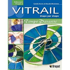 Un projet de vitrail �tape par �tape : Temps Parasite, d�butant projet 2