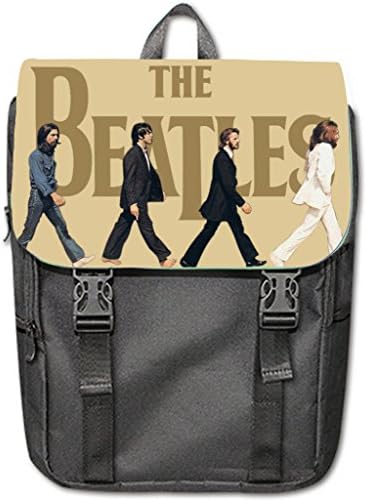 HEADJI Special Custom the beatles Casual Shoulders Backpack Black