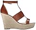 Nine West Women's Jellia Leather Wedge Sandal