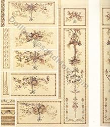 Dollhouse Wallpaper "Minuet" Wall Panels