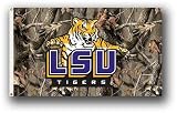 LSU Fighting Tigers Camouflage Real Tree Flag 3'X5' - NCAA