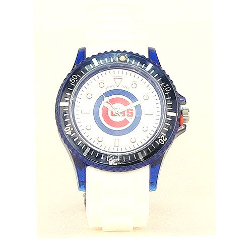Chicago Cubs MLB Sporty Fun White Watch