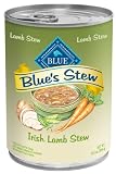 Blue Buffalo Irish Lamb Stew for Dogs, (Pack of 12 12.5-Ounce Cans)