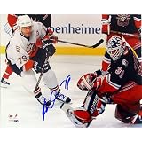 NHL A Yashin vs Rangers Autographed 8-by-10-Inch Photograph