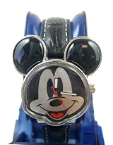 Disney Mickey Ears Watch - Black Mickey Mouse Analog Watch