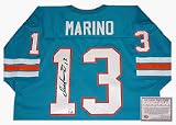 Dan Marino Autographed Miami Dolphins Authentic Style Teal Jersey