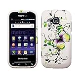 Butterfly Vine Flower Artistic Rubberized Coating Snap on Premium Protector ....
