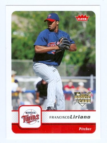 Francisco Liriano baseball card 2006 Fleer #365 (Minnesota Twins) rookie card