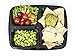 Hot Deal! Reusable 3-Compartment Bento Box Food Container by Simple Kitchen Products, Dishwasher, Microwave & Freezer Safe, BPA Free, Best for Portion Control & Meal Prep Containers, 12 Pack