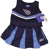 Tennessee Titans NFL Toddler 2pc Blue Tank Cheerleader Halloween Costume 3T