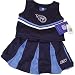 Tennessee Titans NFL Toddler 2pc Blue Tank Cheerleader Halloween Costume 3T