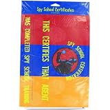 36 Packs of 12 Spy School Certificates