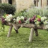 Ballard Designs - Faux Bois Log Planter