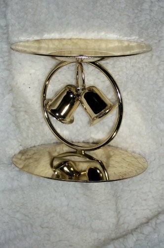 Decorative Brass Pillar Candle Bells Design